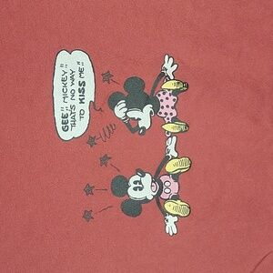 Lativ Authentic Disney Red Classic Limited Edition T-shirt Mickey Mouse & Mini